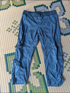 Blue Cargo Capris